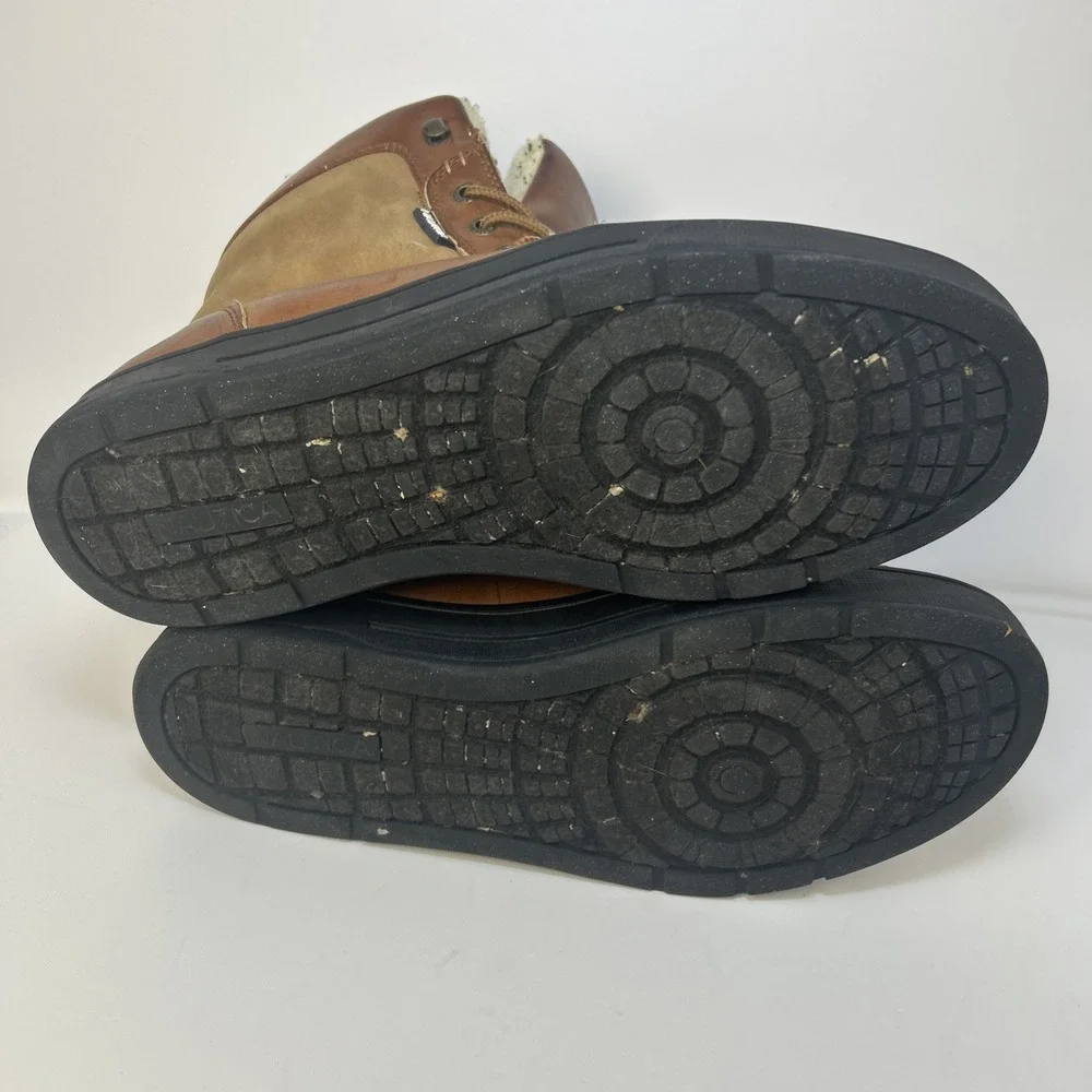 Nautica Men's Lockview Duck Boots - Brown/Tan - Size‎ 11 - Winter Snow Boots
